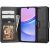 Tech-Protect Wallet case Samsung Galaxy A15 4G / 5G tok, fekete