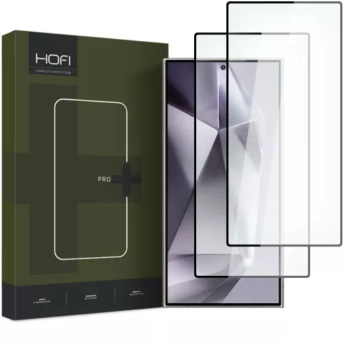 Hofi Glass Pro+ 2db Samsung Galaxy S24 Ultra 5D teljes kijelzős üvegfólia