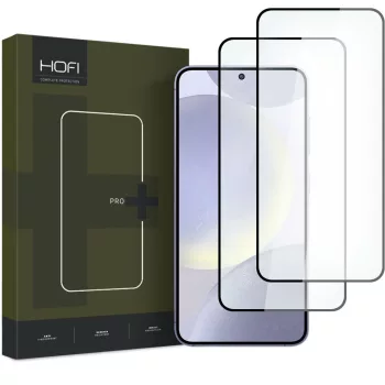   HOFI GLASS PRO+ Kijelzővédő üvegfólia 2db Samsung Galaxy S24, fekete