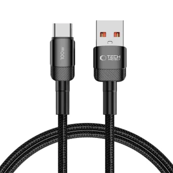   Tech-Protect UltraBoost Evo USB-C / USB-C 100W, 5A, 1m, kábel, fekete