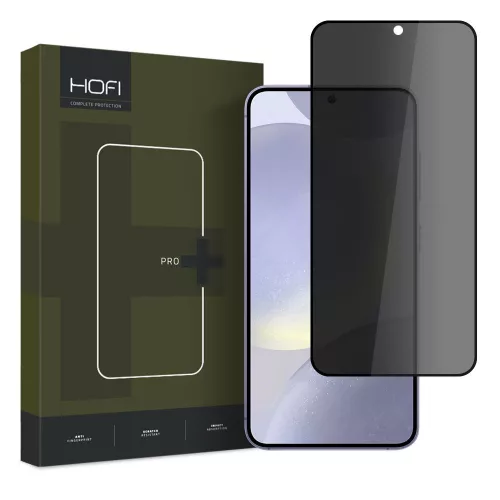 HOFI ANTI SPY GLASS PRO+ GALAXY S24 PRIVACY, betekintésvédő üvegfólia, fekete