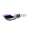 Tech-Protect QI15W-A32 3in1 induktív töltő MagSafe funkcióval okostelefonhoz / Apple Watch-hoz / AirPods-hoz - szürke