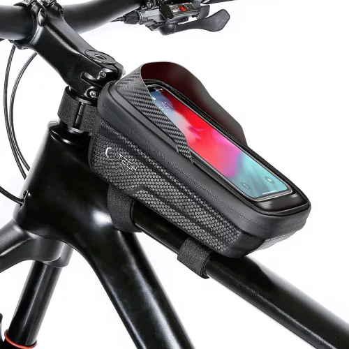 Tech-Protect V2 telefonos kerékpár táska 1.2l, fekete