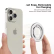 TECH-PROTECT mágneses gyűrű MMR300 MAGNETIC MAGSAFE PHONE RING, ezüst