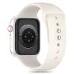 TECH-PROTECT Óraszíj SILICONE APPLE WATCH 4/5/6/7/8/9/SE (38/40/41 MM), bézs