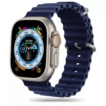   TECH-PROTECT ÓRASZÍJ ICONBAND Apple Watch 4/5/6/7/8/9/SE/ULTRA 1/2 (42/44/45/49 MM) sötétkék