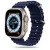 TECH-PROTECT ÓRASZÍJ ICONBAND Apple Watch 4/5/6/7/8/9/SE/ULTRA 1/2 (42/44/45/49 MM) sötétkék
