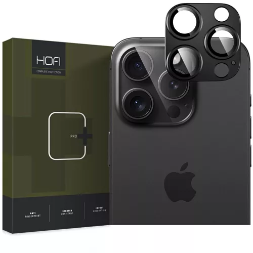 Hofi kameravédő FULLCAM PRO+ IPHONE 16 PRO / 16 PRO MAX BLACK