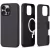 Tech-Protect Silicone MagSafe iPhone 16 Pro Case - tok, fekete
