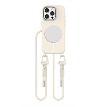   Tech-Protect MagNecklace MagSafe iPhone 16 Pro Case - tok, bézs