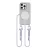 Tech-Protect MagNecklace MagSafe Case with Lanyard iPhone 16 Pro - tok, szürke