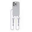 Tech-Protect MagNecklace MagSafe Case with Lanyard iPhone 16 Pro - tok, szürke