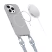 Tech-Protect MagNecklace MagSafe Case with Lanyard iPhone 16 Pro - tok, szürke