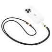 Tech-Protect C2S Rope Crossbody Strap Leash nyakpánt, fekete