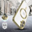 Tech-Protect MagFlex MagSafe iPhone 16 Case tok, átlátszó tok, arany