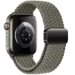 TECH-PROTECT Óraszíj NYLONMAG APPLE WATCH 4/5/6/7/8/9/SE/ULTRA 1/2 (42/44/45/49 MM), sötétzöld