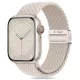 TECH-PROTECT Óraszíj NYLONMAG APPLE WATCH 4/5/6/7/8/9/SE/ULTRA 1/2 (42/44/45/49 MM), bézs
