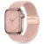 TECH-PROTECT Óraszíj NYLONMAG APPLE WATCH 4/5/6/7/8/9/SE/ULTRA 1/2 (42/44/45/49 MM), rózsaszín