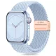 TECH-PROTECT Óraszíj NYLONMAG APPLE WATCH 4/5/6/7/8/9/SE (38/40/41 MM), világoskék