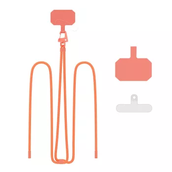 Tech-Protect C5S okostelefon nyakpánt, narancssárga