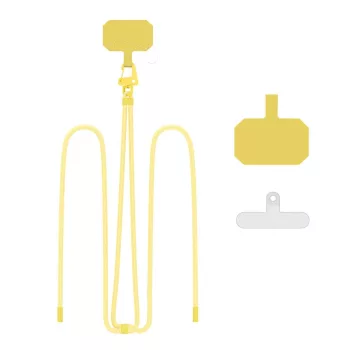 Tech-Protect C5S okostelefon nyakpánt, sárga