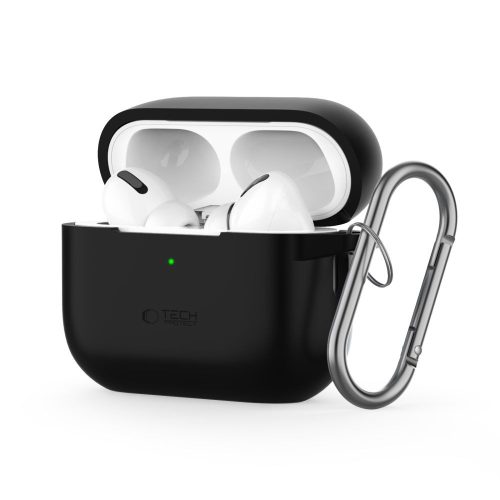 Tech-Protect Silicone Hook Apple AirPods Pro 1 / 2 tok, fekete