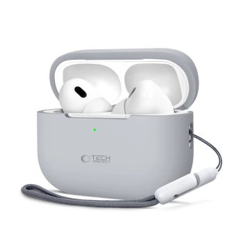   Tech-Protect Silicone Case Apple AirPods Pro 1 / 2 tok, szürke