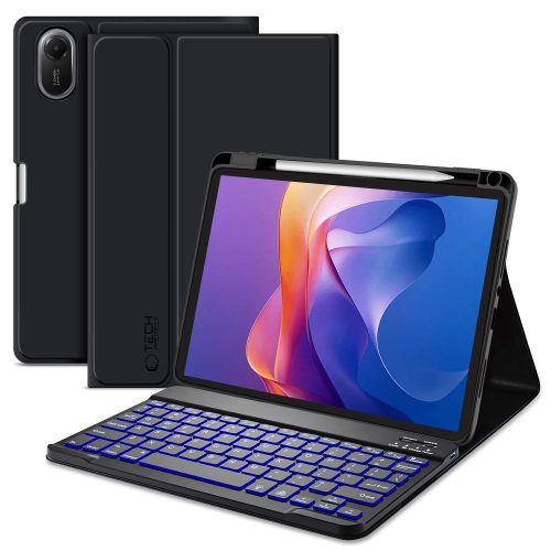 Tech-Protect SC Pen Case Xiaomi Redmi Pad 2 11.0 with Keyboard tok, fekete