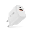 Tech-Protect NCA30 PD 30W QC3.0 USB-A / USB-C hálózati töltő, fehér