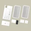 TECH-PROTECT QUICK SET SPY+ 2-PACK IPHONE 14 PRO PRIVACY betekintésvédő privacy üvegfólia