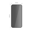 TECH-PROTECT QUICK SET SPY+ 2-PACK IPHONE 15 / 16 PRIVACY betekintésvédő privacy üvegfólia
