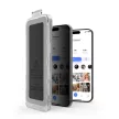 TECH-PROTECT QUICK SET SPY+ 2-PACK IPHONE 16 PRO PRIVACY betekintésvédő üvegfólia