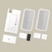 TECH-PROTECT QUICK SET SPY+ 2-PACK IPHONE 16 PRO PRIVACY betekintésvédő üvegfólia