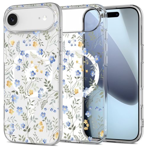 Tech-Protect FlexAir MagSafe Case iPhone 17 Air Daisies Leaves tok, színes