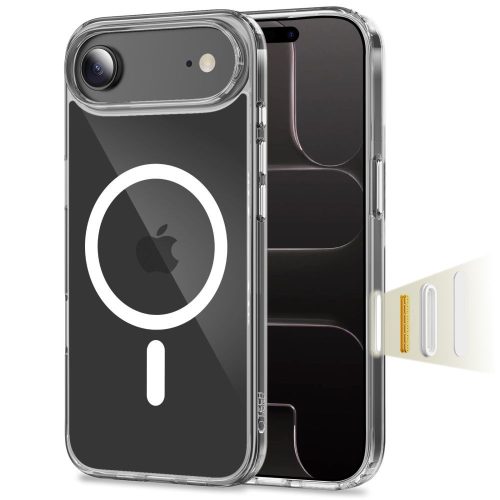 Tech-Protect Flexair Hybrid CC MagSafe Case iPhone 17 Air tok, átlátszó