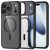 Tech-Protect MagMat MagSafe Case iPhone 17 Pro tok, átlátszó- fekete