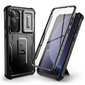   TECH-PROTECT KEVLAR CAM+ SAMSUNG GALAXY S25 Plus PLUS tok, fekete
