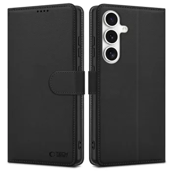 TECH-PROTECT WALLET SAMSUNG GALAXY S25 tok, fekete