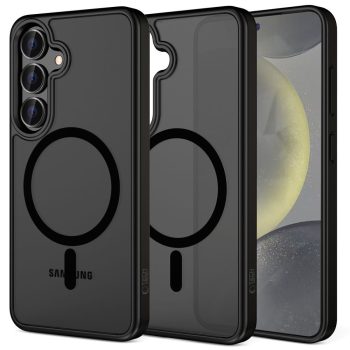   TECH-PROTECT MAGMAT MAGSAFE SAMSUNG GALAXY S25 Plus PLUS matt tok, fekete