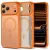 Tech-Protect MagPrime MagSafe CC Matte Cosmic Orange iPhone 17 Pro Max / 18 Pro Max tok, matt narancssárga