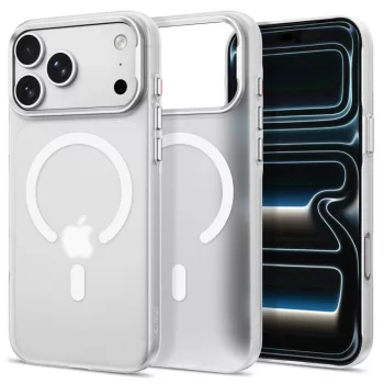   Tech-Protect MagZero MagSafe iPhone 17 Pro Max / 18 Pro Max tok, matt fehér