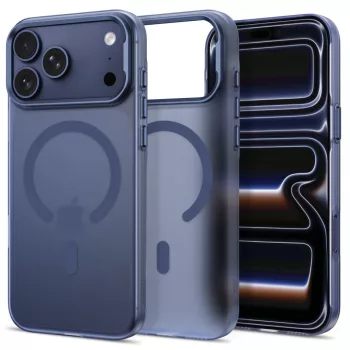   Tech-Protect MagZero MagSafe iPhone 17 Pro / 18 Pro tok, matt sötétkék
