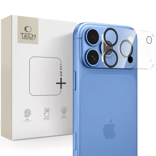 Tech-Protect Cam Fit+ iPhone 18 Pro tok, átlátszó
