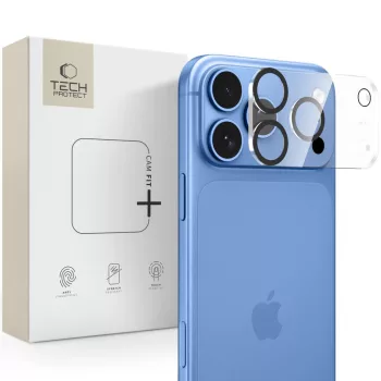 Tech-Protect Cam Fit+ iPhone 18 Pro Max tok, átlátszó