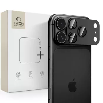 Tech-Protect Camfull Fit+ iPhone 18 Pro kameravédő, fekete