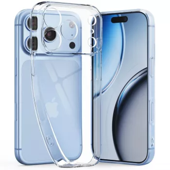   Tech-Protect FlexAir iPhone 17 Pro Max / 18 Pro Max tok, átlátszó