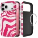 Tech-Protect Lamano MagSafe Flamingo Bloom iPhone 17 Pro Max / 18 Pro Max tok, rózsaszín