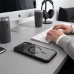Tech-Protect MagMat MagSafe CC iPhone 17 Pro / 18 Pro tok, fekete-átlátszó