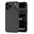 Tech-Protect Ion Carbon MagSafe iPhone 17 Pro Max / 18 Pro Max tok, fekete-ezüst