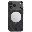 Tech-Protect Ion Carbon MagSafe iPhone 17 Pro Max / 18 Pro Max tok, fekete-ezüst